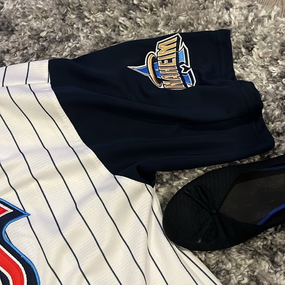 Mike Trout Angels Throwback - Picture 4 of 4